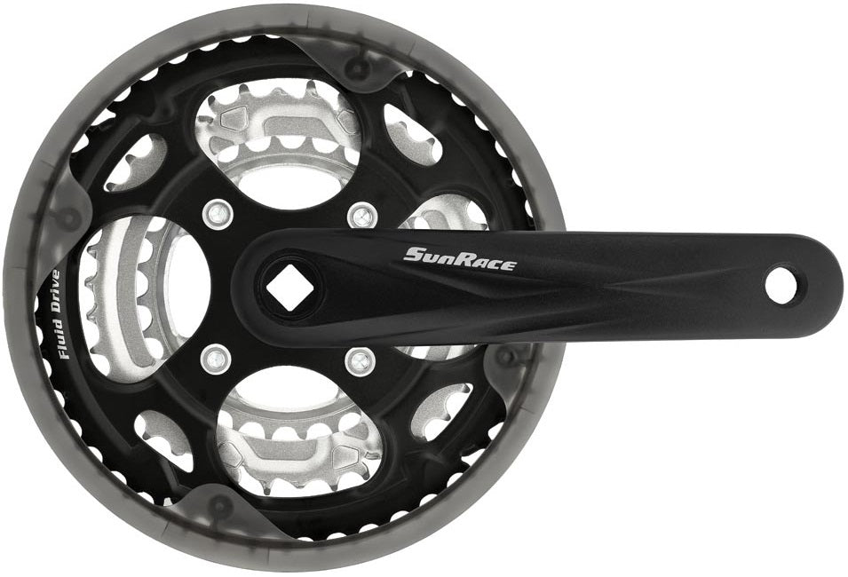 Sunrace -Sunrace Crankkel FCM300 -5 mm 28-38-48 170 mm m CG Zi Zi