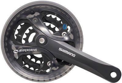 SHIMANO CRANKET set 7 8 velocità ACERA FC-M361 con braccio a manovella da 175 mm 42 x 32 x 22t nero