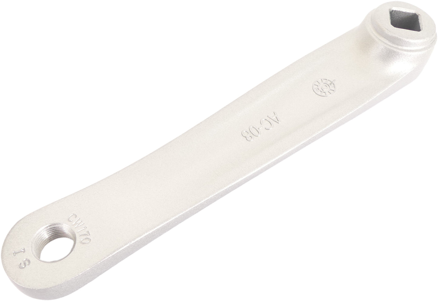 Edge Crankarm en la plata de aluminio ATB de 170 mm ATB izquierdo