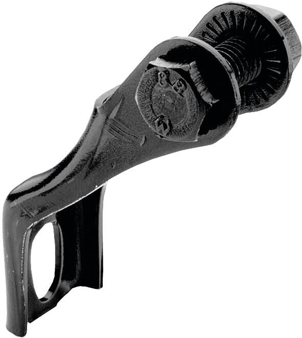 Busch + müller soporte de luz delantera b m lumotec oval corta