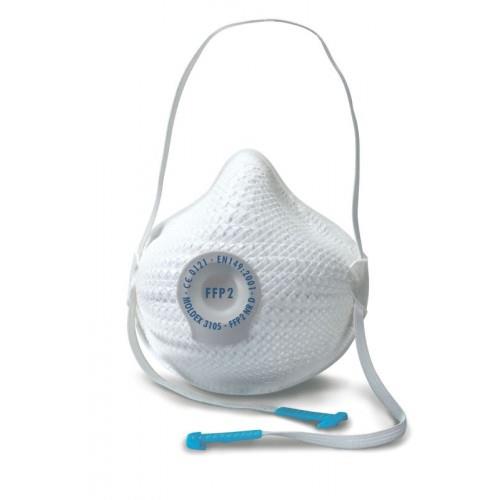 Maschera antipolvere Moldex ffp2 no d 310501 (10) | 10 pezzi