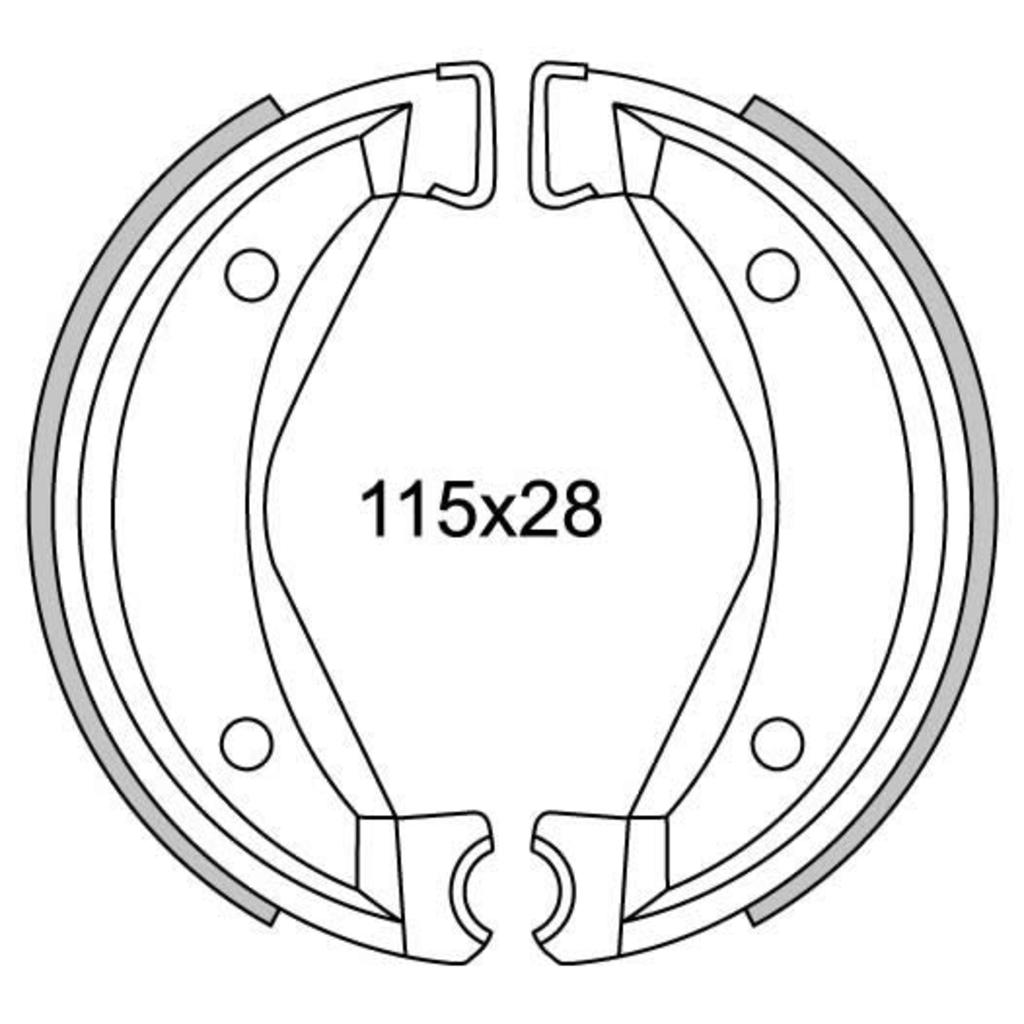 Newfren Remsegmentset GF1295 velocita