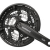 SHIMANO CANTACE 3 X 10 Velocidad Trekking FC-T521 con Crankarm de 175 mm 48-36-26T Octalink negro