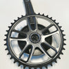 Crank Set Strix Varia 38T de acero de aluminio negro