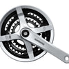 Shimano tourney fc-ty501 6 7 8-speed square crank 48 38 28