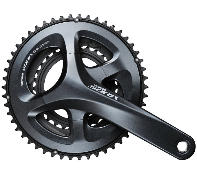 Shimano Cranket Sora Race 3503 9SP 50-39-30 nero