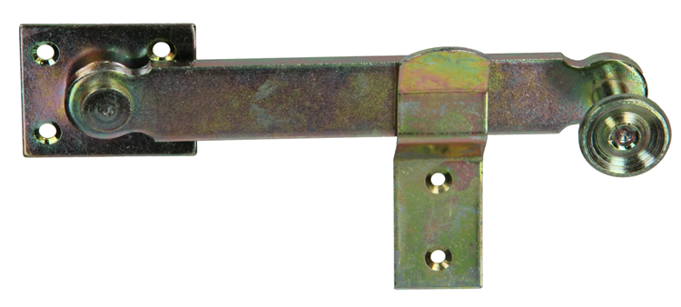 Mack 1069118 - maniglia per cancello zincata gialla 160 mm | 5 pezzi