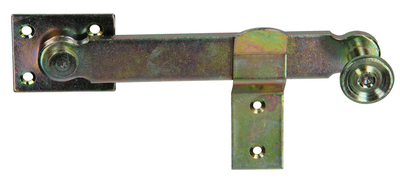 Mack 1069118 - manilla de puerta galvanizada amarilla 160 mm | 5 piezas