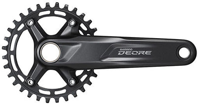 SHIMANO CRANKET SET 10 DEORE FC-M5100-1 30 MM Black a 11 velocità