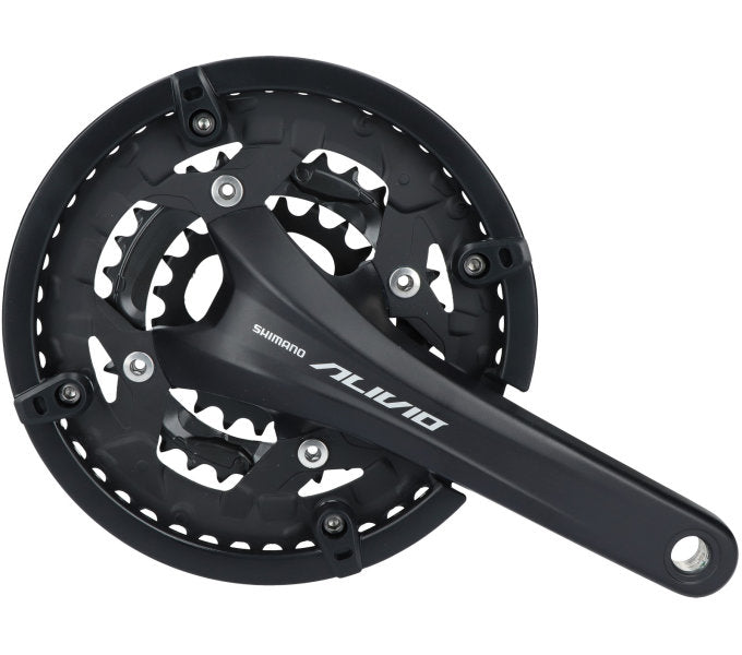 Shimano Crankset 9 Speed ​​Alivio T4060 con 175 mm Crankarm 48 x 36 x 26t nero
