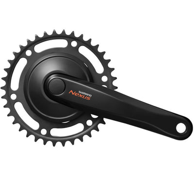 Shimano Crankset 38t Nexus C6000 170mm Crank Brain Black