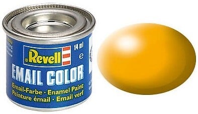 Revell Paint for Model Building Number 310 Lufthansa Satin Geel