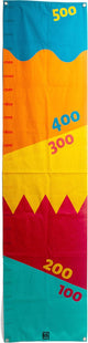 Bs toys rol stop - buitenspeelgoed - opvouwbaar doek met kurken ballen - 2 m lang - incl 4 haringen - vanaf 6 jaar - 2 tot 4 spelers