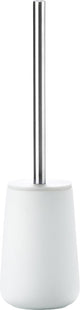 Zone denmark nova scopino per WC con supporto - scopino per WC da terra - accessori per WC e bagno - porcellana - 37 x 10,3 cm - bianco