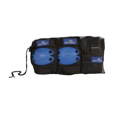 Street Rider protective set S blue, 6dlg.