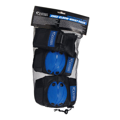 Street Rider Protective Set M Blue, 6dlg.