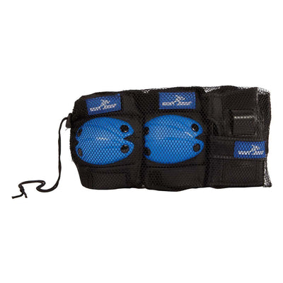 Street Rider protective set M blue, 6dlg.