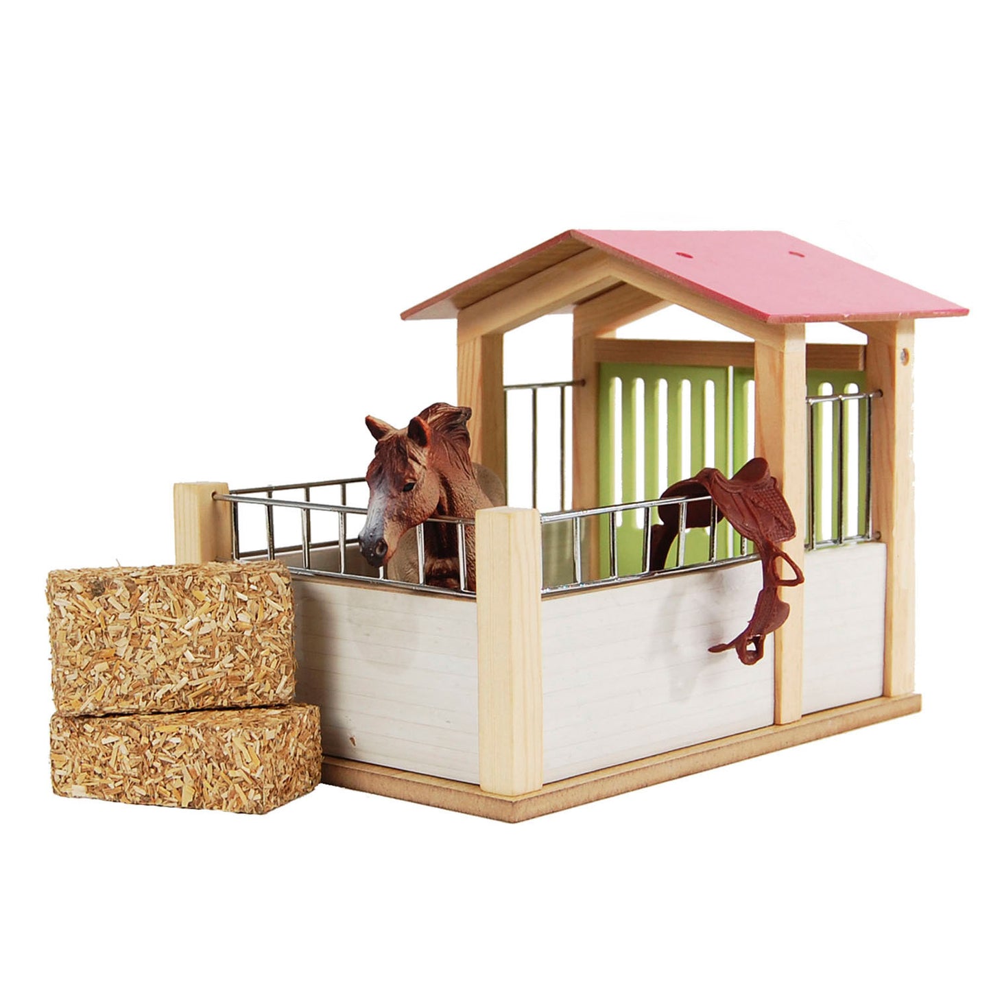 Niños Globe Globe Horse Box Wood 1:24