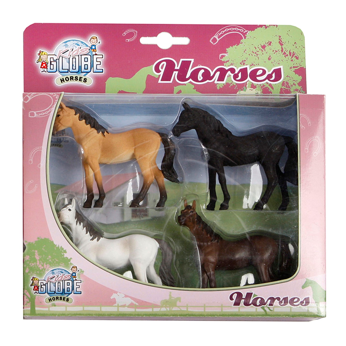 Caballos de Globe Globe Kids, 4st. 1:32