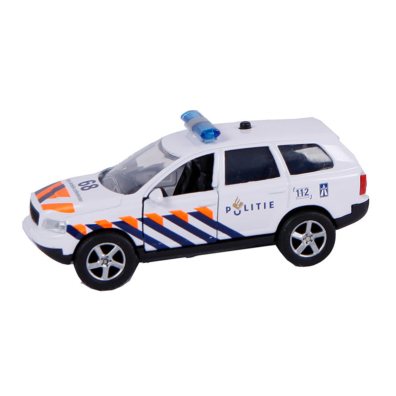 2-Play Die-Cast Pull Back Police NL Light and Sound