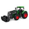 Kids Globe Globe Tractor con caricatore frontale verde