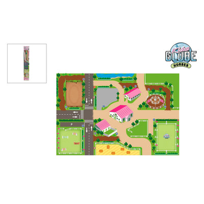Kids globe speelkleed paarden manege xxl