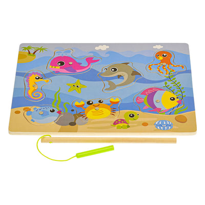 Madera de juego de pescado, 30x22cm