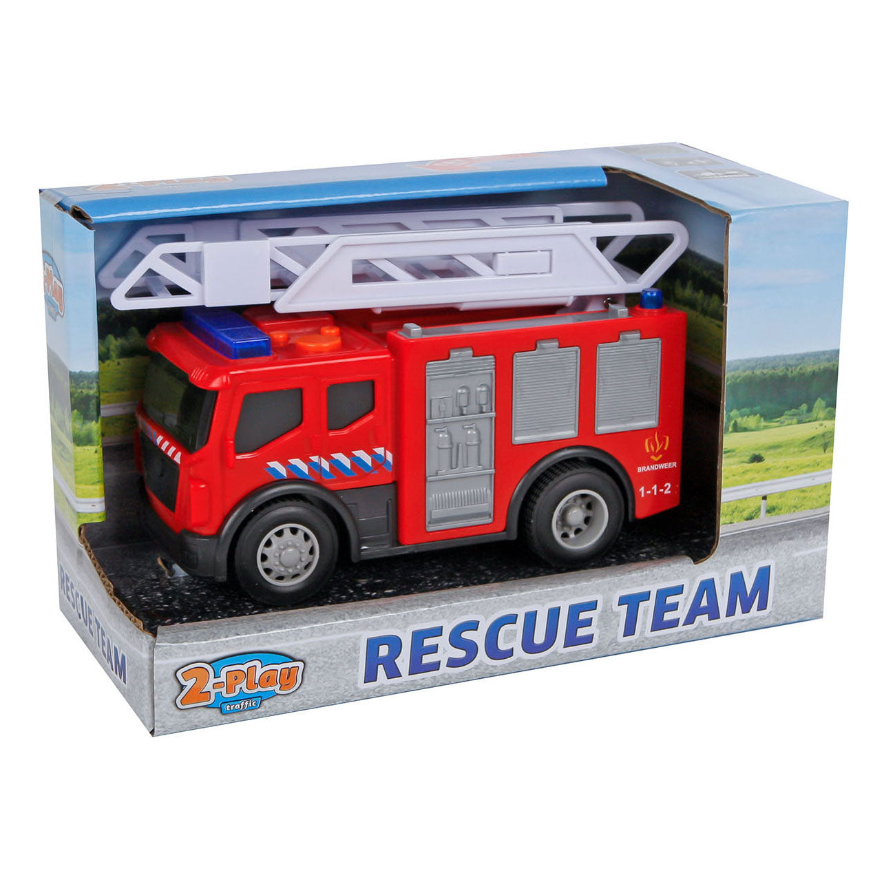 2-Play Play Fire Brigade Tanker NL Light Sound