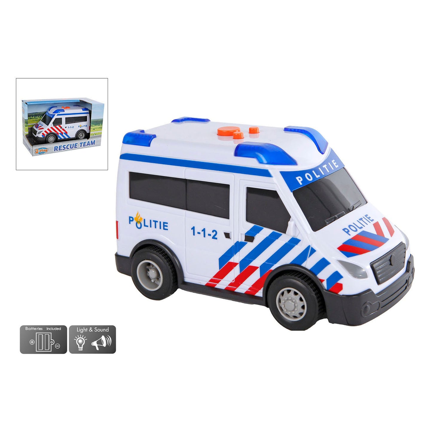 Auto della polizia a 2 giochi NL Light Noise