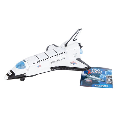 Espacios Xplorers Space Shutle Die Cast Light and Sound