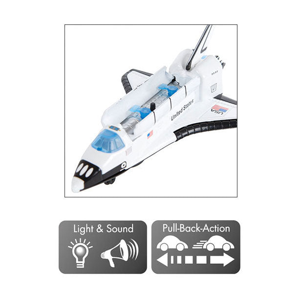 Spaces Xplorers Space Shutle Die-Cast Luce e Suono