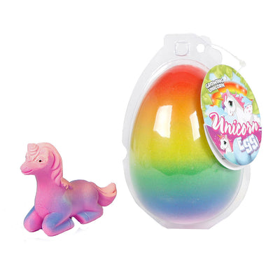 Huevo de crecimiento de unicornio, 11 cm