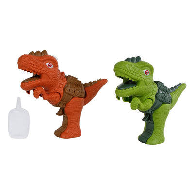 Dinoworld Dinosaur con luce a vapore e suono, 17 cm