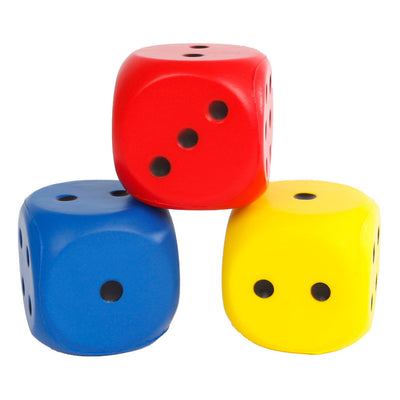 Dice Soft Color, 6 cm