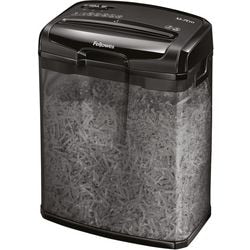 Paper shredder fellowes m-7cm black 13l