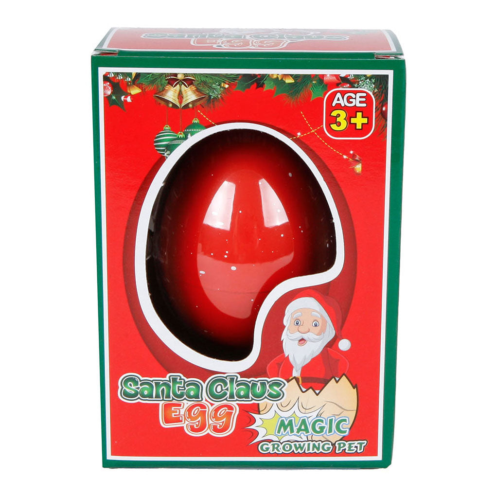 Growth-Egg Santa Claus Snowman, 6 cm