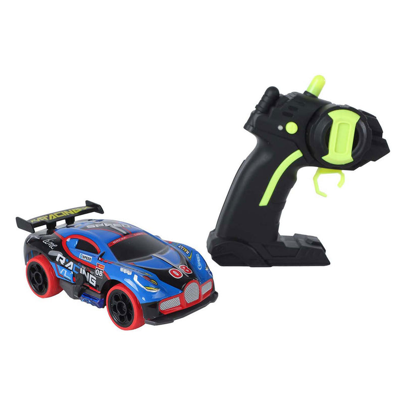 RC Roadstar RC Rally Rally Car con azul de 2.4 GHz, 13 cm