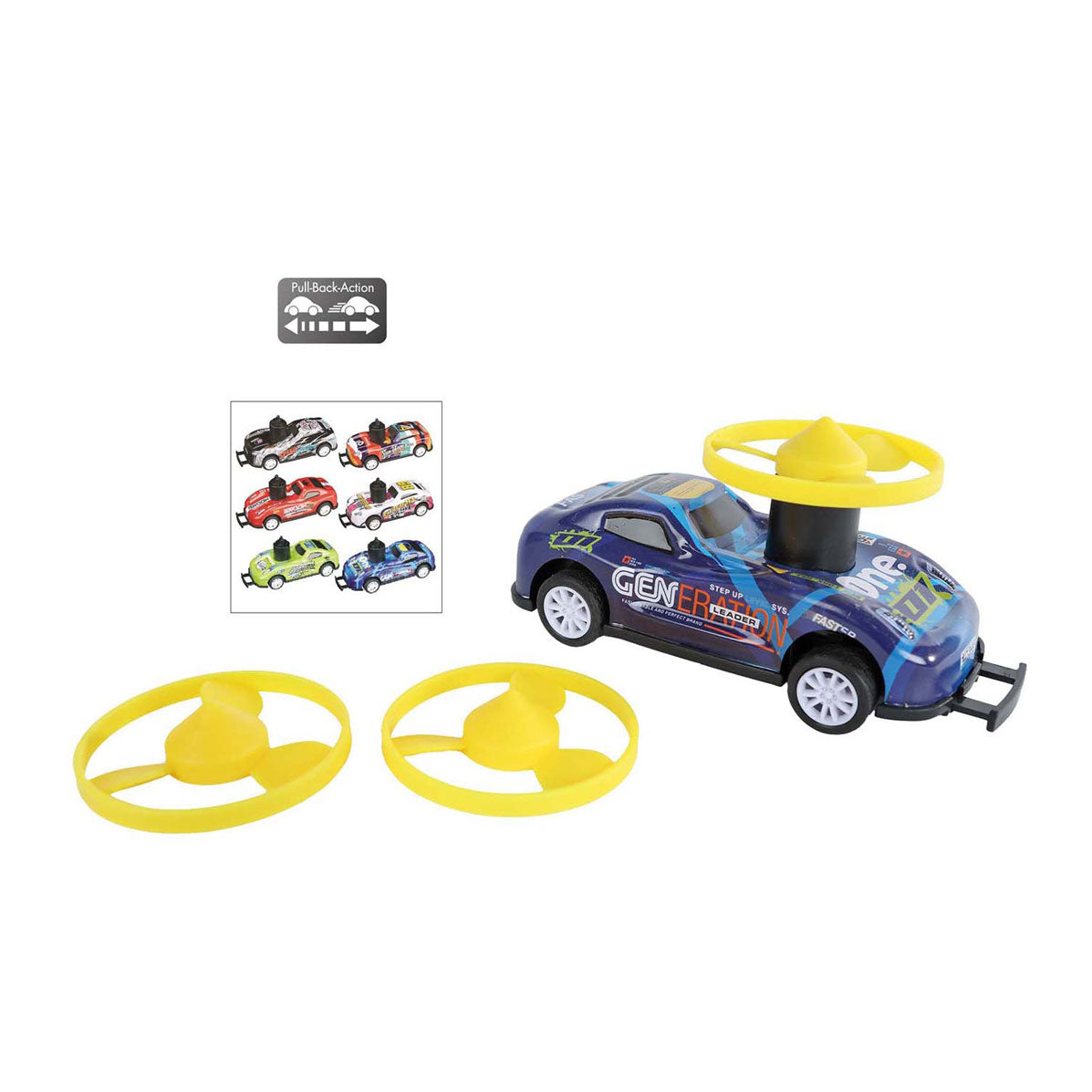 Roadstarblasters dossi e girare le acrobazie con la funzione di tiro.