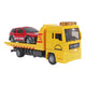 CAR de almacenamiento de camiones Man Globe Man Kids con automóvil, 19 cm