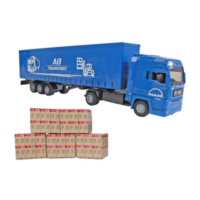 Kids Globe Globe Man Truck con rimorchio, 30 cm