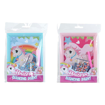 Unicorn Diamond Painting unicorno con cornice fotografica