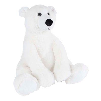 Portami a casa abbraccio peluche orso polare seduto, 33 cm