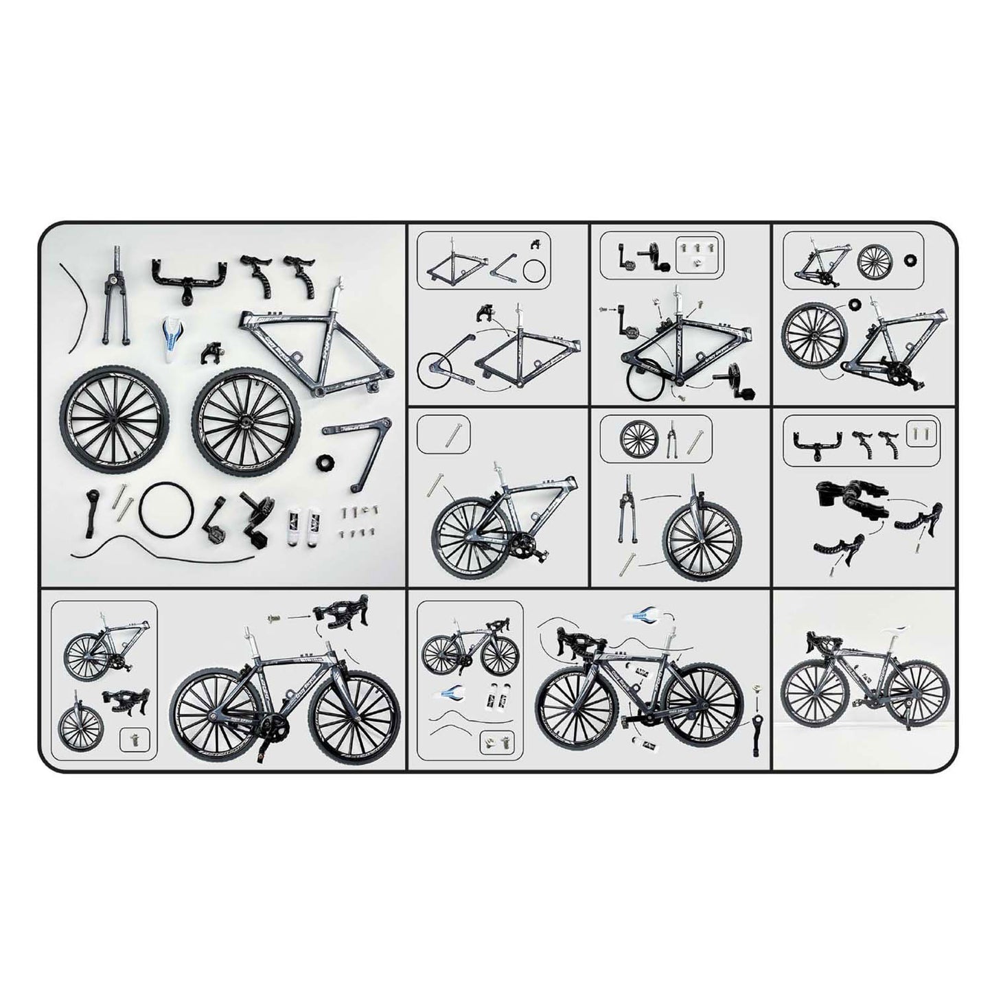 Kit di costruzione di cynd-cast da corsa, 19,5 cm