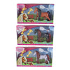 Horse friends speelfiguur paard met bekers