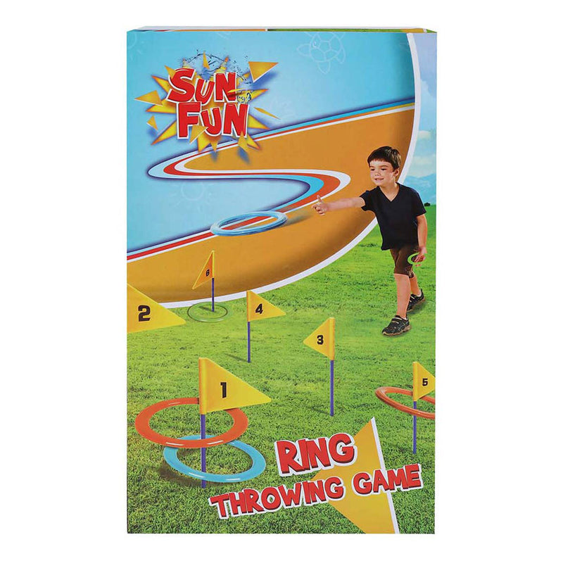 Sun Fun Vangspel Game con 6 anelli e 6 bandiere