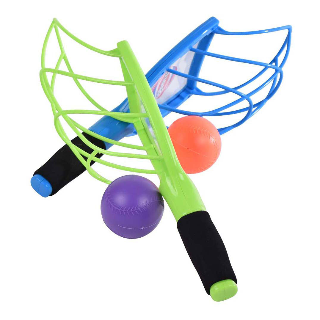 Gametime catch and throwing game with 2 balls