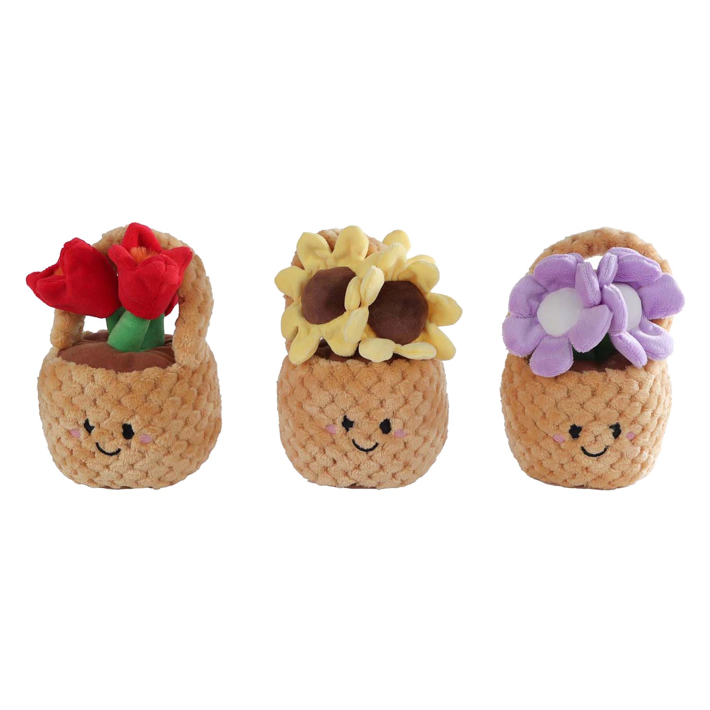 Take Me Home abbraccio peluche - cesto di fiori, 18 cm