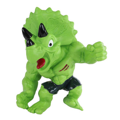 Brainboooom stretch mostro predatore dinosauro verde, 22 cm