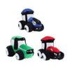 Tractor de peluche con forma de globo terráqueo para niños, 13 cm