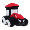 Tractor de peluche con forma de globo terráqueo para niños, 13 cm